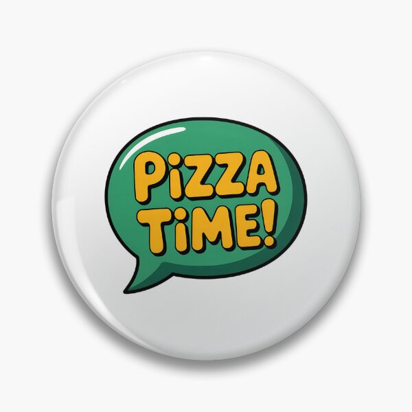 Artikelvorschau, Eine Pizza-Zeit-Textblase. entworfen und verkauft von Joseph Hail.