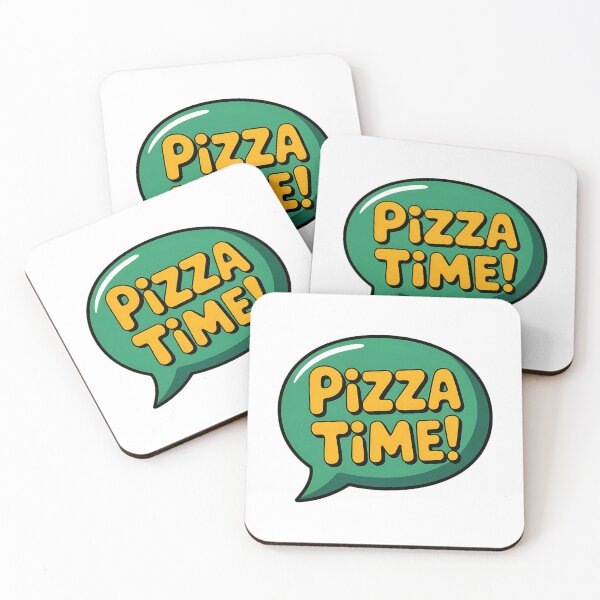 Item preview, A pizza time text bubble. designed and sold by Joseph Hail.