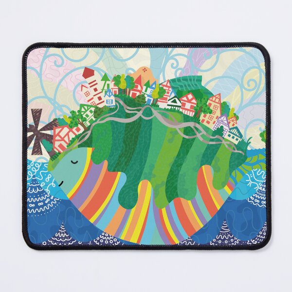 Item preview, Magic Fish Island designed and sold by n-like-design.