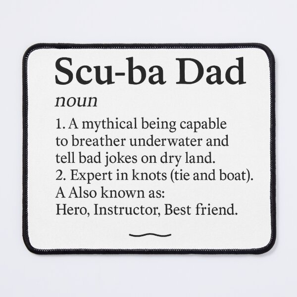 Item preview, Diving Dad. Funny Gift for Fathers designed and sold by Peycer.