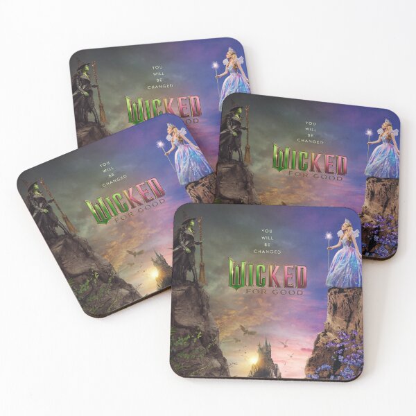 Item preview, wicked: for good movie poster designed and sold by brighter days inc..