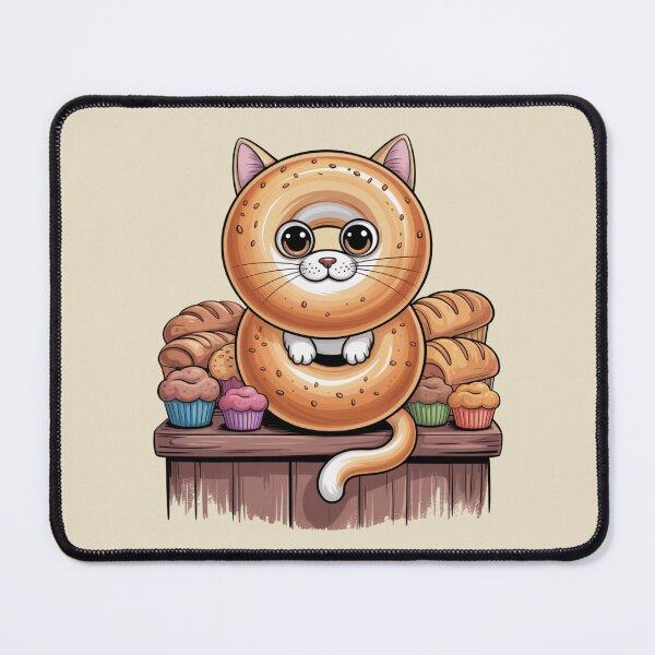 Item preview, Kitten Bagel Bakery designed and sold by SignumShop.