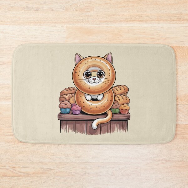 Item preview, Kitten Bagel Bakery designed and sold by SignumShop.