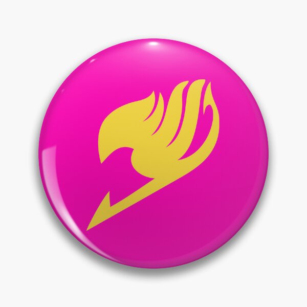 Item preview, FAIRY TAIL INSIGNIA | YELLOW + PINK | ANIME LOGO DESIGN | ANIME MANGA ICON designed and sold by PROUD OTAKU BRAND.