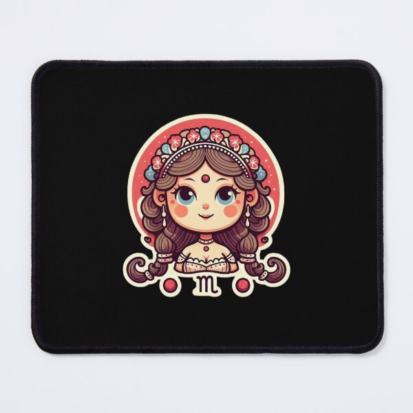 Item preview, Virgo Vintage – Retro Zodiac Art designed and sold by EuropeanPrints.