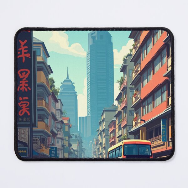 Item preview, Hongkong Travel Poster, Perfect Gift for Travel Enthusiasts, Vintage Style Wall Art, China Wall art for home decor, Hongkong print. Sticker designed and sold by Thegalleryshop1.