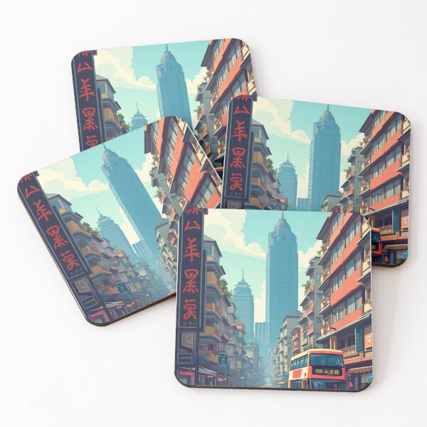 Item preview, Hongkong Travel Poster, Perfect Gift for Travel Enthusiasts, Vintage Style Wall Art, China Wall art for home decor, Hongkong print. Sticker designed and sold by Thegalleryshop1.