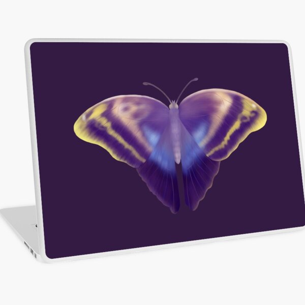 Aperçu de l'œuvre Papillon mort bleu violet créée et vendue par EmpressDestiny.