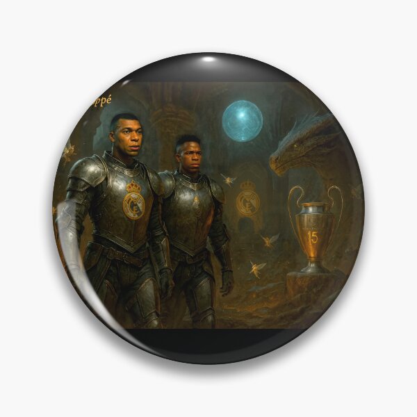 Item preview, Vinicius and Mbappé: Guardians of Real Madrid's Legacy designed and sold by AnastasioManuel.