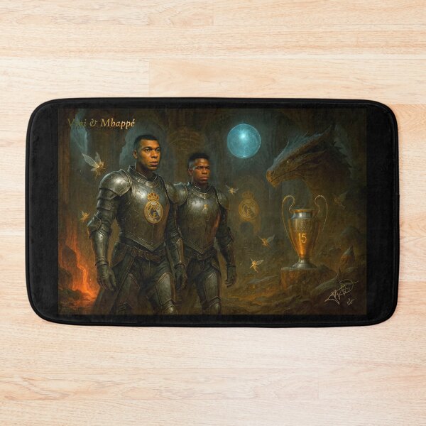 Item preview, Vinicius and Mbappé: Guardians of Real Madrid's Legacy designed and sold by AnastasioManuel.