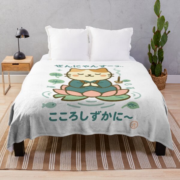 Item preview, Zen Cat – Kawaii Mindfulness Design designed and sold by Oni  Zuka.