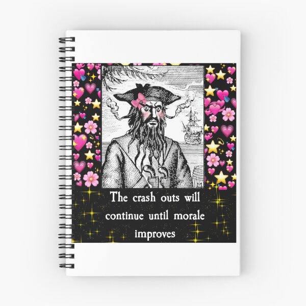Item preview, The Crash Outs Will Continue Until Morale Improves  designed and sold by LowlyXV.