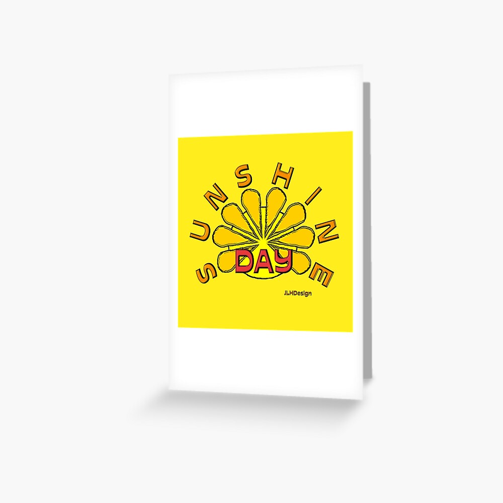 Sunshine Day Greeting Card