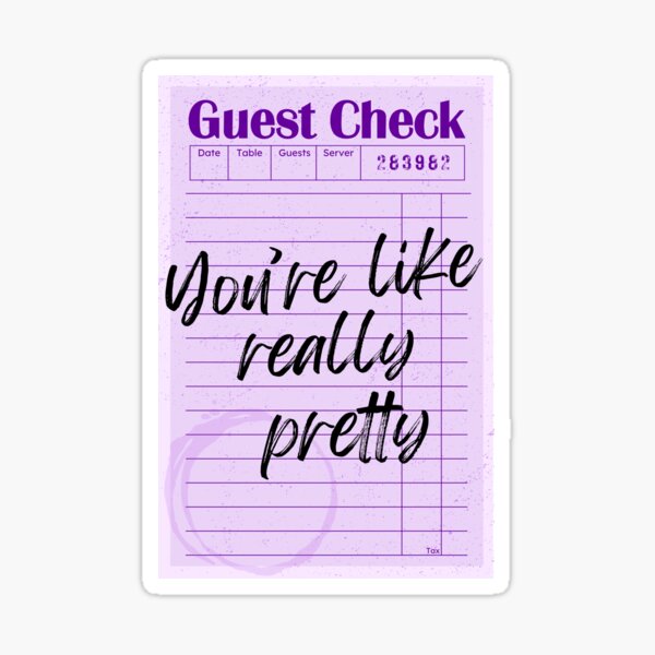 Item preview, You're Like Really Pretty Purple designed and sold by CowboyLikeHer.