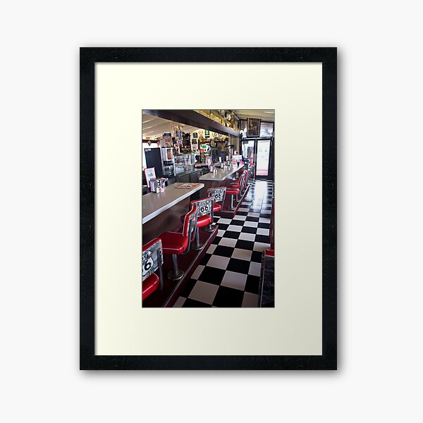Summit Inn Route 66 Framed Art Print