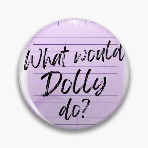 Item preview, What Would Dolly Do Purple designed and sold by CowboyLikeHer.