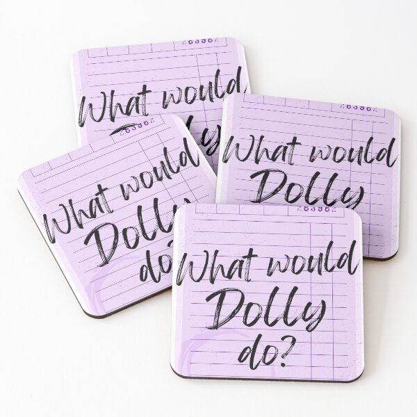 Item preview, What Would Dolly Do Purple designed and sold by CowboyLikeHer.