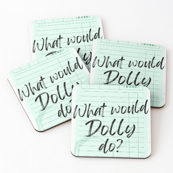 Item preview, What Would Dolly Do Green designed and sold by CowboyLikeHer.