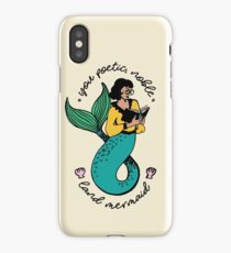 Oh Ann, you poetic, noble land mermaid iPhone Case