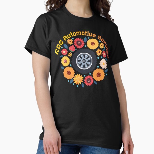Artikel-Vorschau von RDS Damen Retro mit Blumen, designt und verkauft von rdsautoinc.