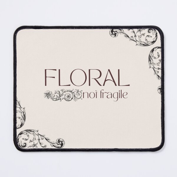 Item preview, Floral Not Fragile – Bold Botanical Feminine Quote Design designed and sold by Leaf & Layer.