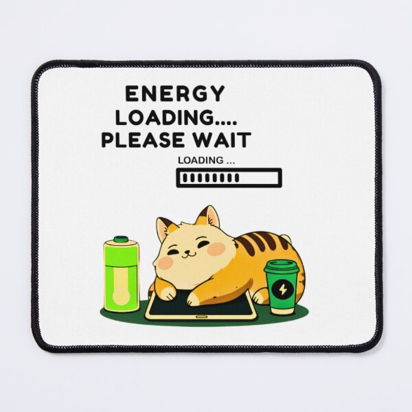 Item preview, Energy Loading Sloth – Funny Lazy Mood Cartoon Design designed and sold by MOTAS Graphics .