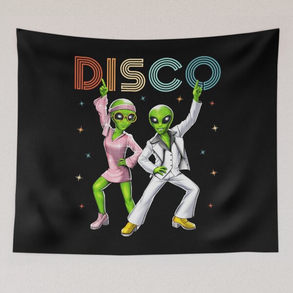 Item preview, Disco Aliens designed and sold by underheaven.