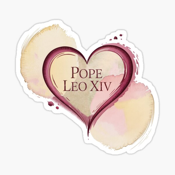 Item preview, POPE LEO XIV  Love Pope designed and sold by ketkacreations.