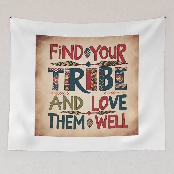Item preview, Find your tribe, and love them well! designed and sold by TherapyVibes.