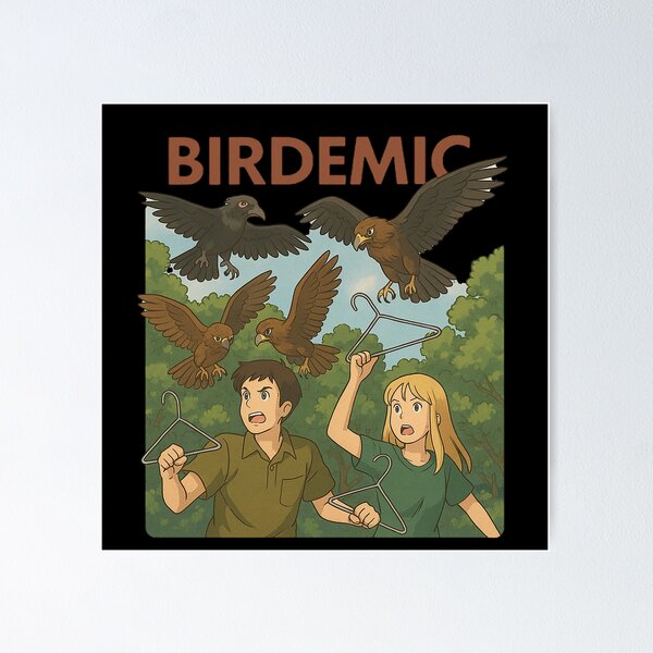 Item preview, Birdemic movie, fight against eagles designed and sold by SvarunPogani.