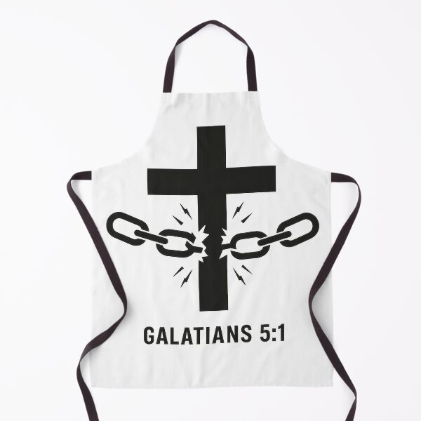 Item preview, Galatians 5:1 – Set Free Black designed and sold by SimplySelim.