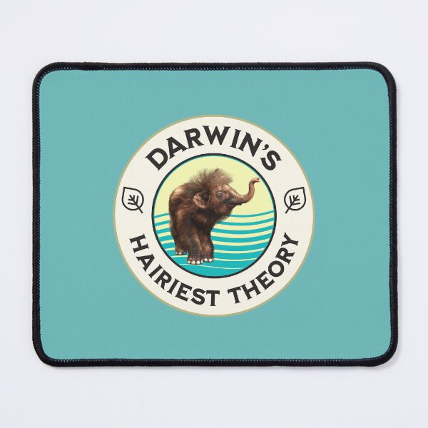 Item preview, Darwin’s Hairiest Theory Cute Woolly Mammoth designed and sold by Vac1.