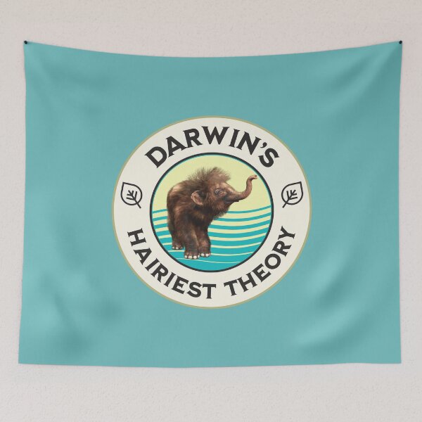 Item preview, Darwin’s Hairiest Theory Cute Woolly Mammoth  designed and sold by Vac1.