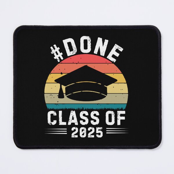 Item preview, Funny Retro Sunset Done Class Of 2025 Graduate Class Of 2025 Senior Funny Graduation designed and sold by MotivaChic.