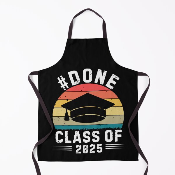 Item preview, Funny Retro Sunset Done Class Of  2025 Graduate Class Of 2025 Senior Funny Graduation  designed and sold by MotivaChic.