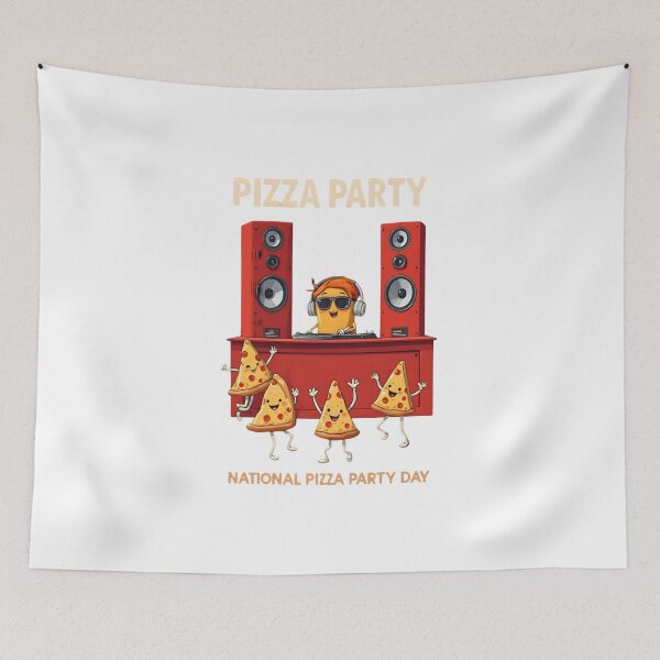 Item preview, National Party Pizza Day May 15 2025 designed and sold by VibesWorn.