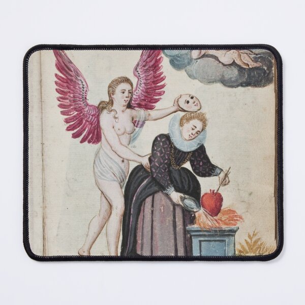 Item preview, "Your mask fell off", medieval painting, 5th century AD designed and sold by PatronesKawai.