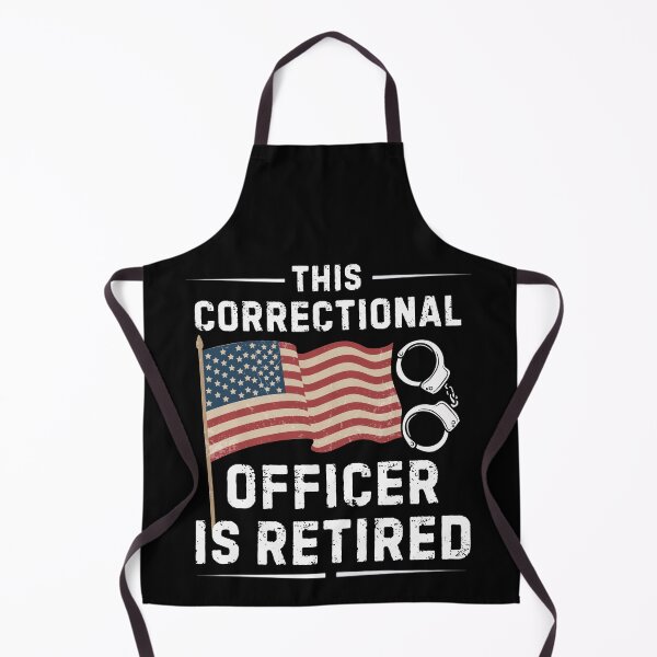 Item preview, Funny American Flag Correctional Officer Retired designed and sold by MotivaChic.