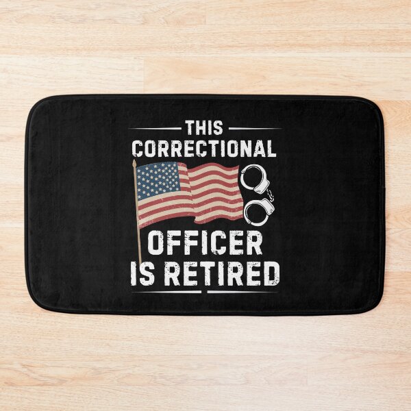 Item preview, Funny American Flag Correctional Officer Retired designed and sold by MotivaChic.