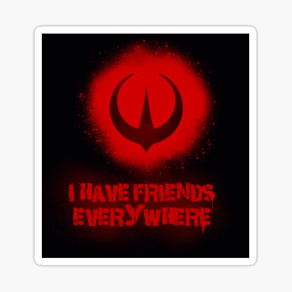 Item preview, I have friends everywhere designed and sold by Mongeek.