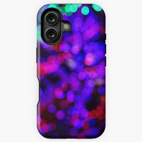 Christmas Lights Bokeh iPhone Tough Case