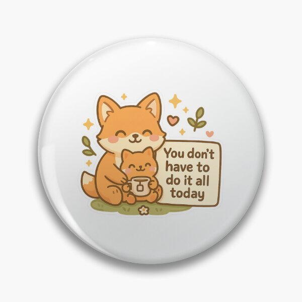 Item preview, You Don’t Have to Do It All – Fox Tea Break designed and sold by Daniel-DL.