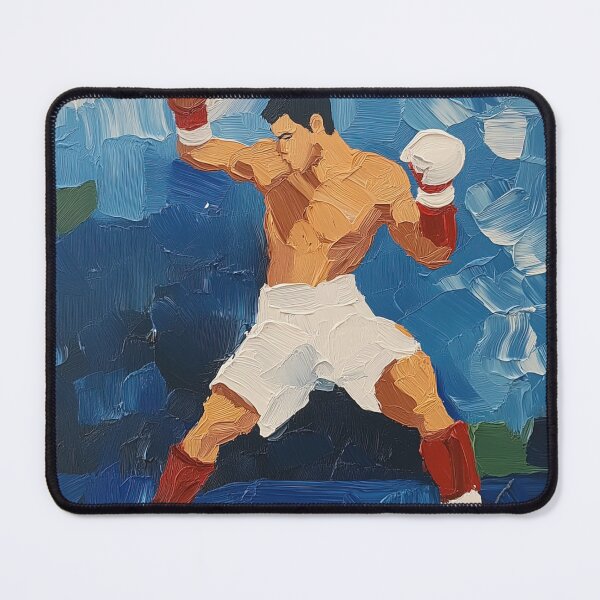 Item preview, Muay Thai fighter | Post-impressionist painting style designed and sold by ComicsFactory.
