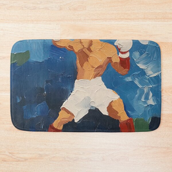 Item preview, Muay Thai fighter | Post-impressionist painting style designed and sold by ComicsFactory.
