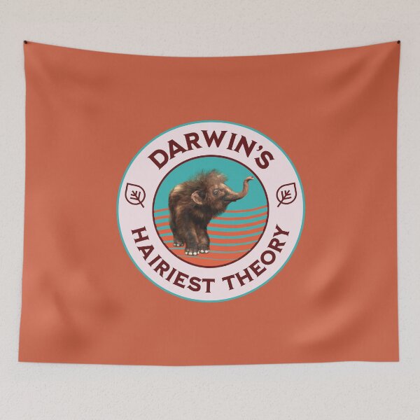 Item preview, Darwin’s Hairiest Theory Cute Woolly Mammoth  designed and sold by Vac1.