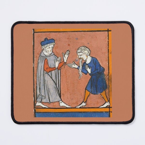 Item preview, "Trust, it won't come out of here", medieval painting, 12th century AD designed and sold by PatronesKawai.