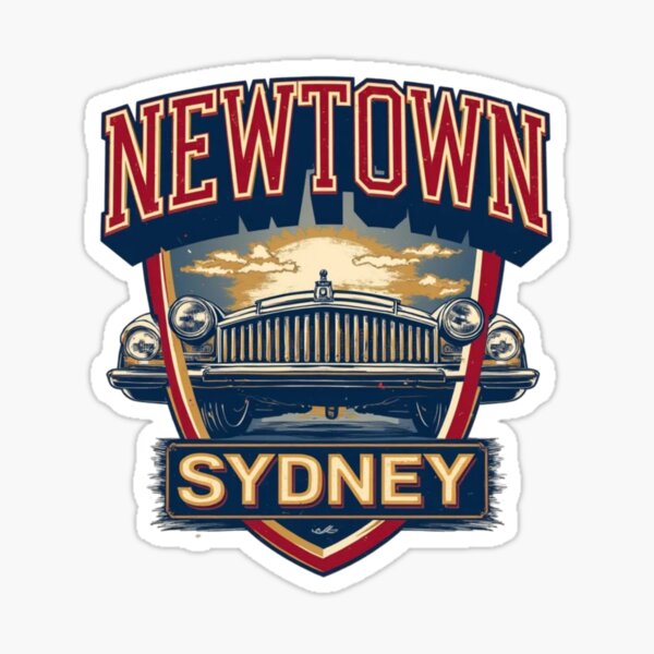 Item preview, Newtown Sydney | My Inner West Sticker designed and sold by ABOUZAKARIAE.