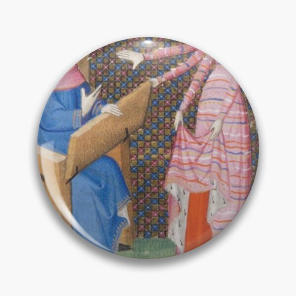 Item preview, "I'm going to get closer doing this, if I hit you it'll be your fault", medieval painting 5th century AD designed and sold by PatronesKawai.