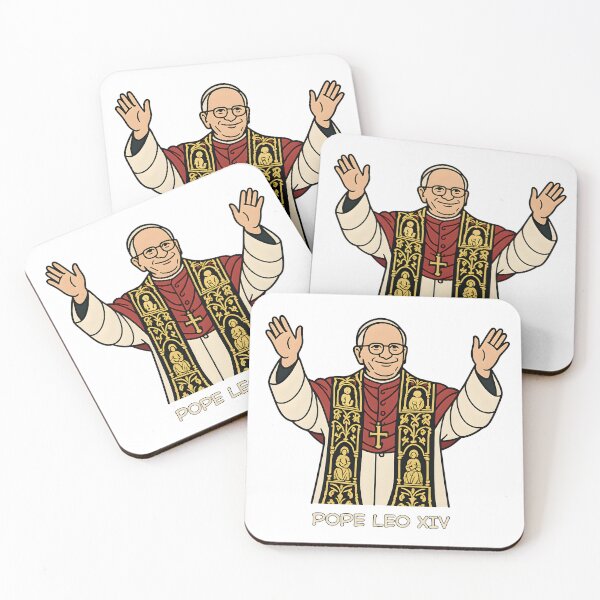 Item preview, Pope Leo XIV | Robert Prevost | Da Pope designed and sold by Red Fox Design.