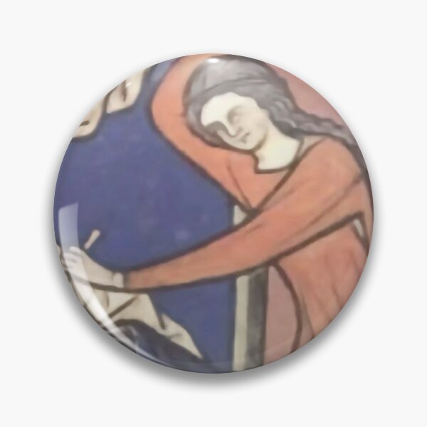 Item preview, "Don't move, this won't hurt," medieval painting, 9th century AD designed and sold by PatronesKawai.